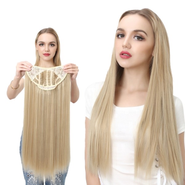 Hair Extension Clip Supplier - Furtura High Temperature Heat Resistant Straight European Women