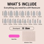 ABS Nails Kit Supplier - High Quality 30pcs French ABS Custom Handmade Square Stiletto Full