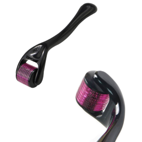 Derma Roller Manufacturer - OEM 540 Titanium Anti Hair Loss Gold Microneedle Roller Home Use