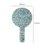 Cosmetic Mirror Supplier - Wholesale Mini Handheld Custom Logo Pink Black Pocket Vanity Mirror