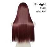 Hair Extension Clip Supplier - Furtura High Temperature Heat Resistant Straight European Women
