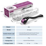 Micro Derma Roller Factory - OEM 0.2mm-0.5mm Needle Micro Derma Roller for Hair Beard Growth