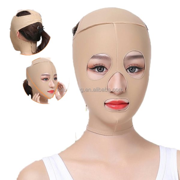 Face Mask Belt Supplier - Full Facemask V Face Bandage Belt Double Chin Sculpting Beauty