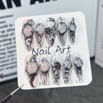 Press on Nails Supplier - Hot Products Gothic Y2K Almond Cat Eye Punk Metal Party Nail Sticker