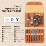 Manicure Set Factory - Professional 16-Piece Stainless Steel Nail Care for Men Infants Beauty