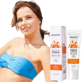 Sunscreen Cream Manufacturer - SPF 50 UV Protection Moisturizing Lotion OEM
