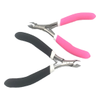 Nail Clipper Factory - OEM Custom Non Slip Handle Cuticle Nippers Toe Hand Nail Art Tools
