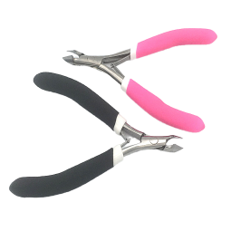 Nail Clipper Factory - OEM Custom Non Slip Handle Cuticle Nippers Toe Hand Nail Art Tools