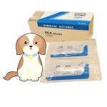 Surgical Sutures Manufacturer - Student Practice Non-Absorbable Silk Braid Sutures Veterinary
