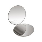 Makeup Mirror Manufacturer - Portable Fashionable Gold Silver Plating Compact Wholesale Travel