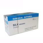 Surgical Suture Factory - Disposable Silk Suture Braided Non-Absorbable Sterile Medical