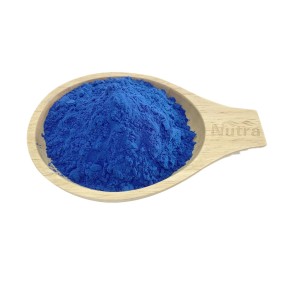 Spirulina Extract Powder Manufacturer - Wholesale Private Label Organic Halal Certified Phycocyanin Blue Color Powder E6
