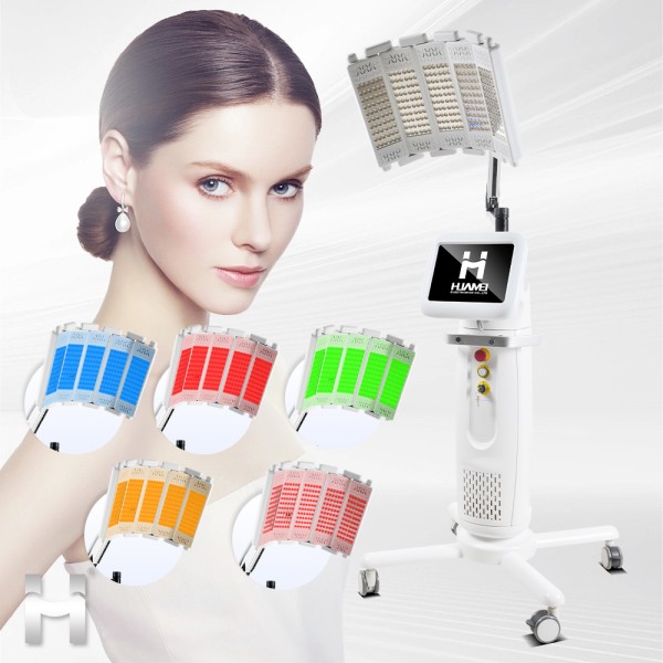 LED PDT Machine Factory - 2025 Newest Full Body Care 633nm 850nm 5 Colors Anti-aging