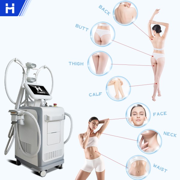 Cryo Vacuum Machine Supplier - Weifang Huamei 2025 New Design 360 2-4 Handles Fat Freeze