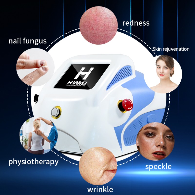 Diode Laser Factory - Huamei 980nm Physiotherapy Machine Nail Fungus Removal Veins Removal Laser