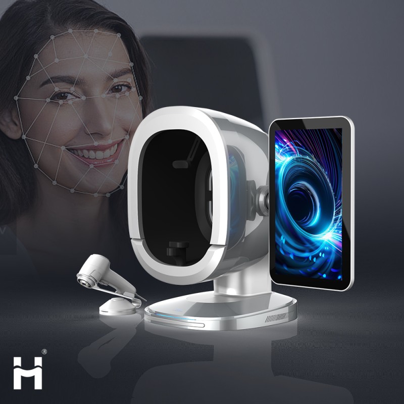 AI Skin Analysis Machine Factory - Professional 3D Imaging Moisture Oil UV Spot APP Integration