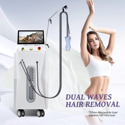 Alexandrite Laser Machine Supplier - 755nm 1064nm Gentle Permanent Advanced Cooling System