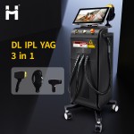 Laser Hair Removal Factory - 2023 Newest 755 808 1064 Diode Laser IPL Hair Remover Nd Yag Tattoo Removal