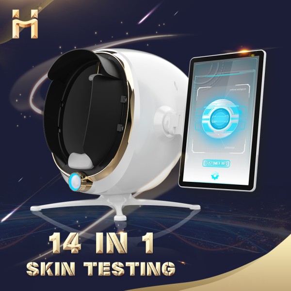 Skin Analyzer Supplier - 2025 Hot 3d Microscope Lens Visia Analysis Machine Facial Scanner Tester