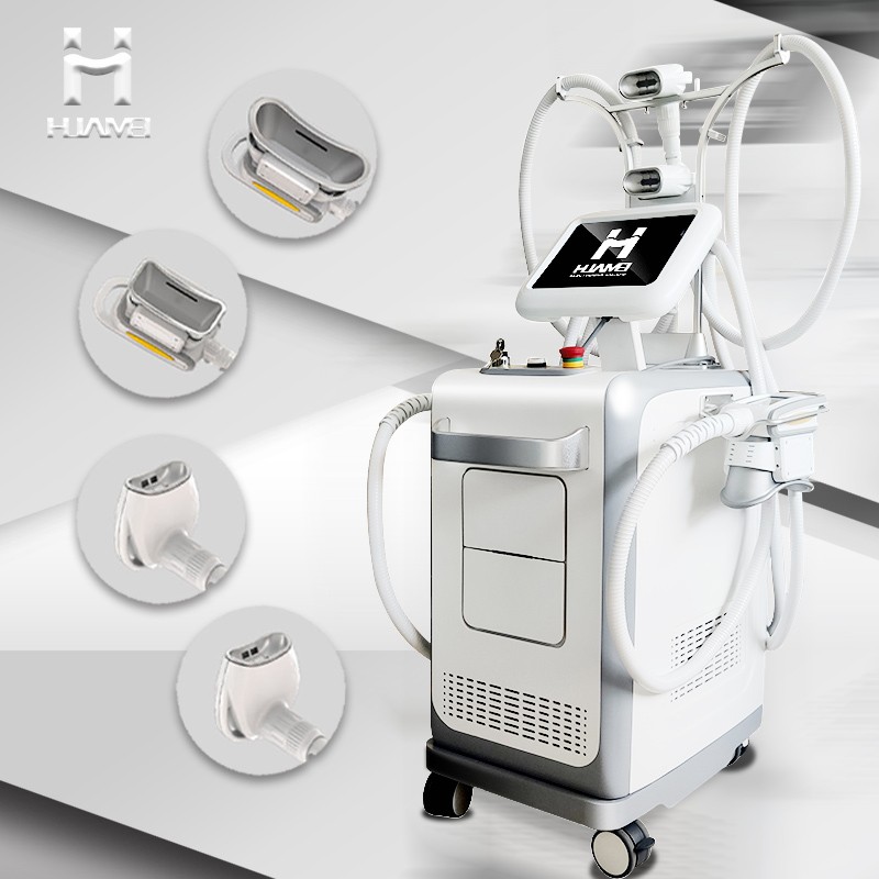 Cryolipolysis Machine Supplier - 2025 Huamei 4 Handles Vacuum Cryo Slim Weight Loss Fat Freeze