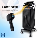 Diode Laser Machine Supplier - 4-Wavelength 755nm 1064nm 808nm 940nm Stationary Salon