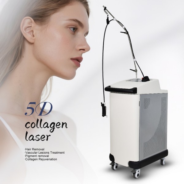 Laser Machine Supplier - 755nm 1064nm 5D Collagen Long Pulse Cooling Pigment Freckle