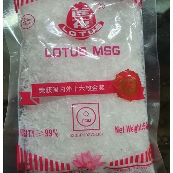 Monosodium Glutamate Supplier - Halal Food MSG Lotus Brand 99% for Cooking