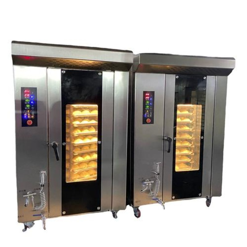 Industrial Rotary Oven Supplier - 32 Tray Electrical Gas Commercial for Sale