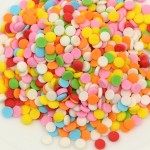 Cake Decoration Sequin Star Manufacturer - Edible Cartoon Sugar Sprinkles for Ice Cream