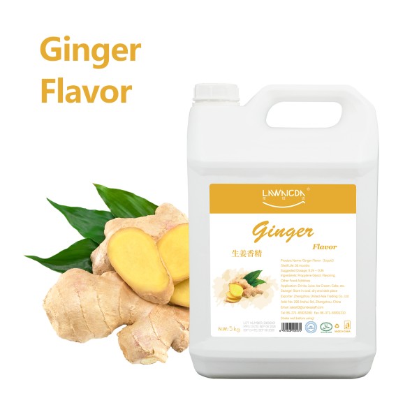 Ginger Flavour Essence Factory - Synthetic Food Concentrated for Tea Drinks