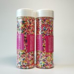 Christmas Cake Sprinkles Factory - Rainbow Nonpareils Edible Sugar Pearls for Donut