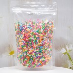 Sugar Vermicelli Decoration Supplier - Colored Edible Sugar Rod for Donut Ice Cream