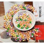 Cake Decoration Jimmies Supplier - Sequin Rod Edible Rainbow Pearls for Bread Cake