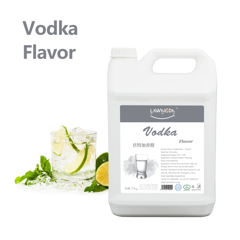 Vodka Flavor Manufacturer - Artificial Food Flavoring for Ice Cream Drinks