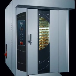 Gas Rotary Oven Factory - Commercial 16 32 64 Tray Baking Oven for Bread
