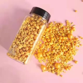 Sugar Pearl Sprinkles Manufacturer - Edible Cartoon Sugar for Donut Cake Bread