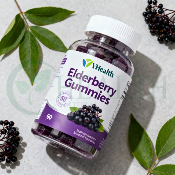 Elderberry Gummies Supplier - Immune Support with Vitamin C D3 Zinc for Kids