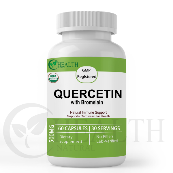 Quercetin Capsules Manufacturer - High Potency Organic Vegetarian Supplement
