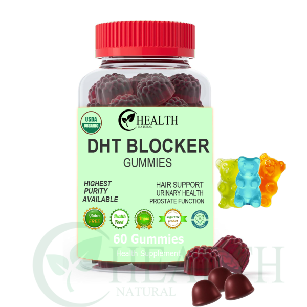 Hair Growth Gummies Factory - DHT Blocker with Biotin Saw Palmetto