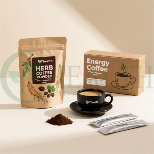 Herbal Coffee Powder Factory - OEM Private Label Instant Man Power Energy