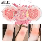 Blush Palette Supplier - Private Label Vegan Heart-Shaped Baked High-Gloss All-In-One