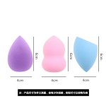 Makeup Sponge Set Factory - Custom 3-Pack Teardrop Gourd Slant Cut Blender Set