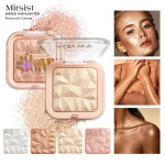 Bronzer Palette Supplier - Diamond Square 4-Color Customizable Fluorescent 3D