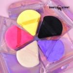 Cotton Puff Supplier - Beauty Planet Soft Triangle Customized Loose Powder Sponge