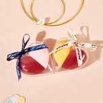 Makeup Sponge Manufacturer - Hot Selling Heart-Shaped Egg-Design 2pcs Valentine Set