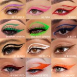 Eyeliner Pen Factory - 12-Color Quick-Dry Waterproof Long-Lasting Steel Ball