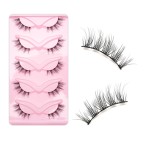 False Eyelashes Supplier - European American Fox Eye 5D Fluffy Thick Curly Mink