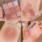 Eyeshadow Palette Factory - 9 Colors High Quality Glitter Chocolate Waterproof
