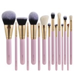 Makeup Brush Set Supplier - Gracedo 15pcs Premium Pink Foundation Blush Concealer