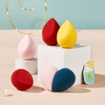 Makeup Sponge Manufacturer - Hot Selling Heart-Shaped Egg-Design 2pcs Valentine Set